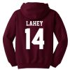 Isaac lahey 14 Hoodie Back