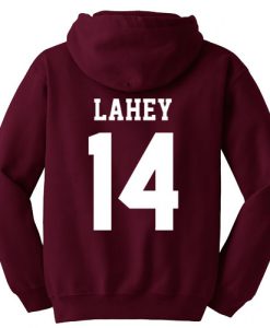 Isaac lahey 14 Hoodie Back