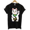 Japanese Lucky Cat T shirt