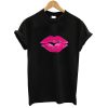 Lips kiss T shirt