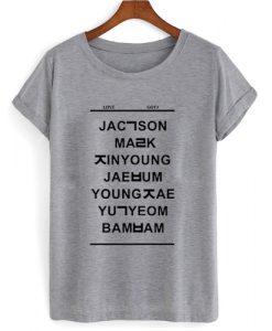 Love got7 T shirt