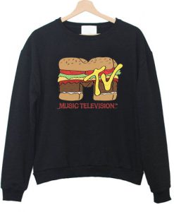 MTV Burger Logo Sweatshirt