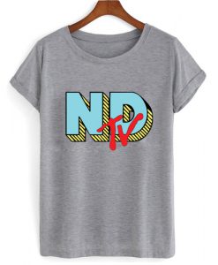 Neck Deep ND TV t shirt Grey