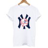 New York Yankees Logo T shirt White