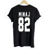 Nicki Minaj 82 T shirt Back