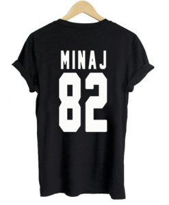 Nicki Minaj 82 T shirt Back