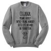 OHANA Lilo and stitch quote Sweatshirt