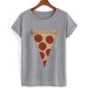 Pizza Slice Design T shirt