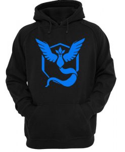 Pokemon Go Team Mystic Hoodie Black