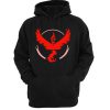 Pokemon Go Team Valor Hoodie Black