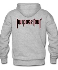 Purpose tour Hoodie Back