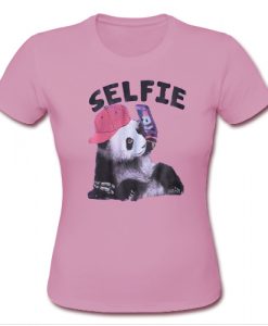 Selfie panda T shirt