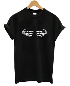 Skeleton Hands T shirt