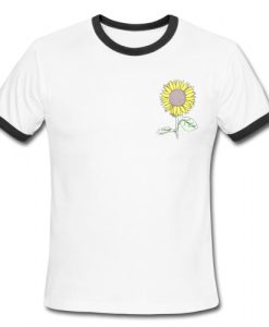 Sunflower Ringer Tee