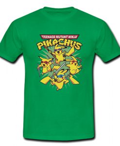 Teenage mutant ninja pikachus T shirt