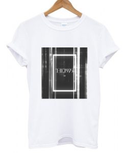 The 1975 band logo Stripes T shirt