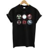 The Avengers Superhero Symbols T shirt