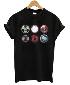 The Avengers Superhero Symbols T shirt