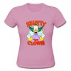 The Simpson Krusty the clown T shirt Pink