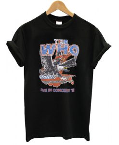 The WHO Live In Concert 1982 T shirt