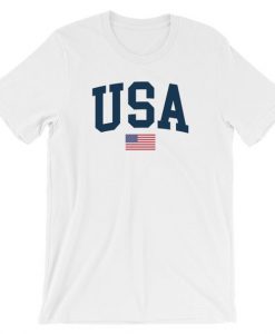 USA Flag T Shirt