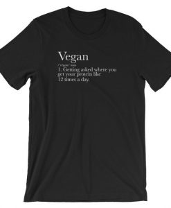 Vegan Definition Short-Sleeve Unisex T-Shirt