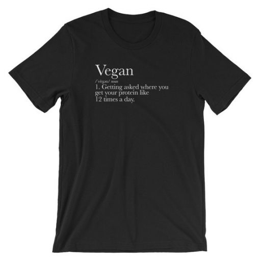 Vegan Definition Short-Sleeve Unisex T-Shirt