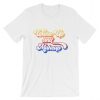 Wake Up & Makeup 70's Vintage Short-Sleeve Unisex T-Shirt