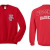 Wisconsin Badgers Logo Sweatshirt Twoside