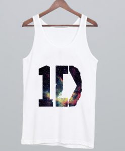 1D One Direction Galaxy Logo Tank Top