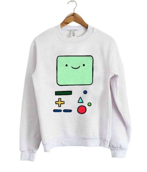 Adventure Time BMO sweatshirt