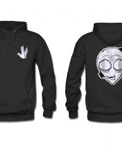 Alien Hoodie Twoside