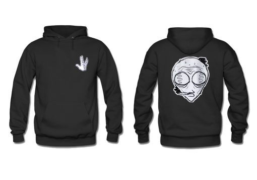 Alien Hoodie Twoside