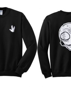 Alien Sweatshirt Twoside