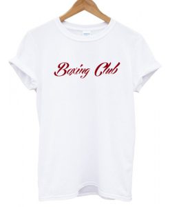 Boxing Club T shirt