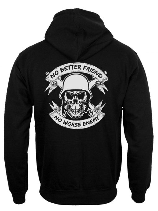 Crazy Marine Hoodie Back