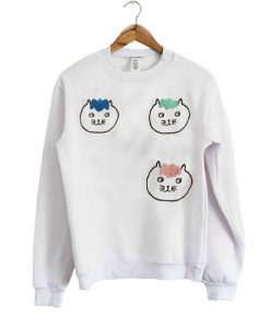 DYED HAIR CAT sweatshirt