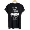 Down With My Demons T shirt Back