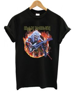 Eddie Bass Iron Maiden T shirt