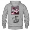 Flower Hand of God Order Hoodie Back