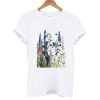 Flower Watercolor Nature Art Painting T shirt