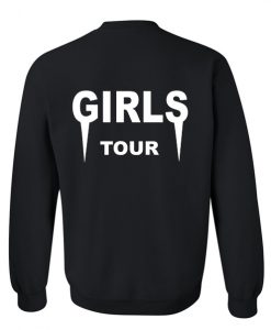 Girls Tour sweatshirt back