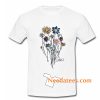 Gnarly Bouquet Flower T Shirt