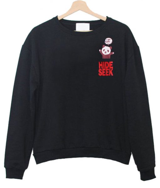 Hide seek sweatshirt