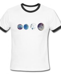 Jupiter's Moons Ringer Shirt