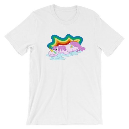 Kawaii Sad Unicorn Unisex T-Shirt