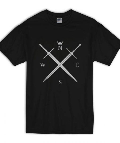 King of The North Game Of Thrones T Shirt