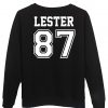 Lester 87 sweatshirt back