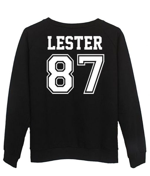 Lester 87 sweatshirt back