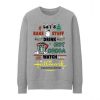 Let's Bake Stuff Drink Hot Cocoa Watch Hallmark Christmas Movie Sweatshirt